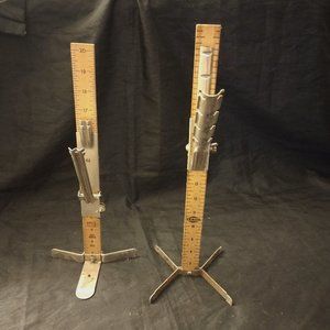 2 Vintage David Traum + ORCO Skirt Hem Ruler Marker Tailor Sewing Tool